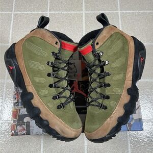 Jordan 9 Retro Boot NRG Military Brown Legion Green AR4491-200 Men's 11